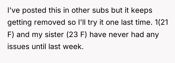 I've posted this in other subs but it keeps getting...