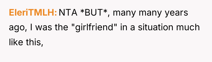 EleriTMLH NTA *BUT*, many many years ago, I was the...