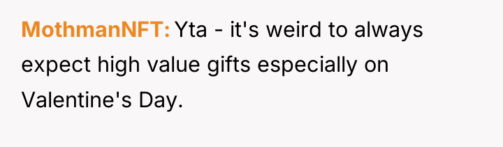 MothmanNFT Yta - it's weird to always expect high value...