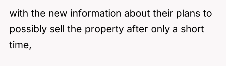 with the new information about their plans to possibly sell...
