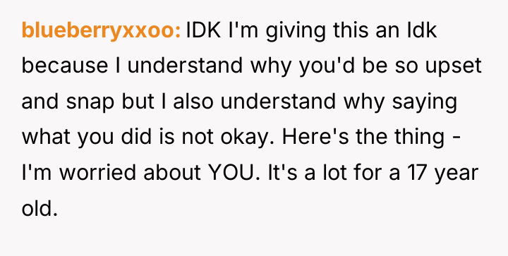 blueberryxxoo IDK I'm giving this an Idk because I understand...