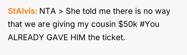 StAlvis NTA > She told me there is no way...