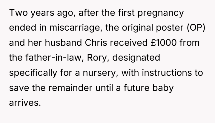 Two years ago, after the first pregnancy ended in miscarriage,...