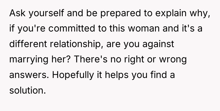 Ask yourself and be prepared to explain why, if you're...