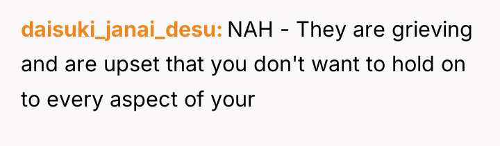daisuki_janai_desu NAH - They are grieving and are upset that...
