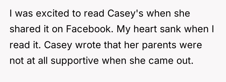 I was excited to read Casey's when she shared it...