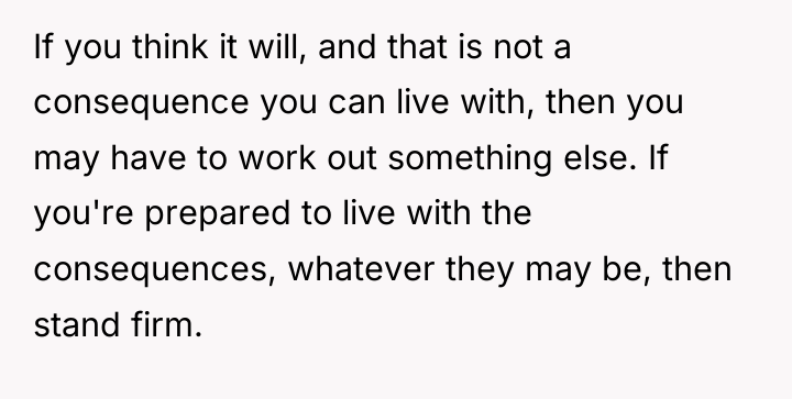 If you think it will, and that is not a...