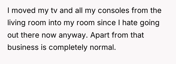 I moved my tv and all my consoles from the...