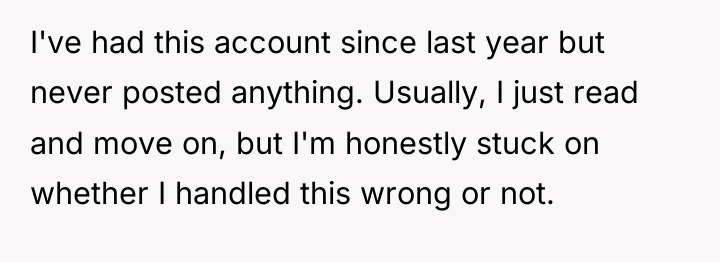 I've had this account since last year but never posted...