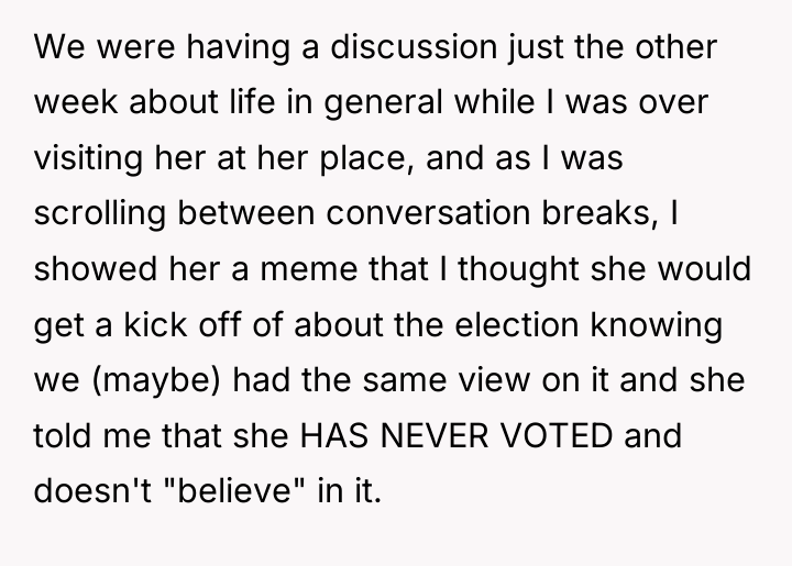 We were having a discussion just the other week about...