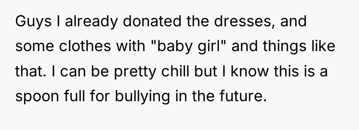 Guys I already donated the dresses, and some clothes with...