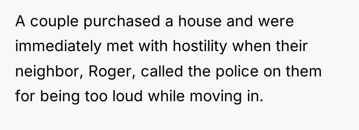 A couple purchased a house and were immediately met with...