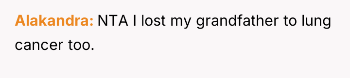 Alakandra NTA I lost my grandfather to lung cancer too.