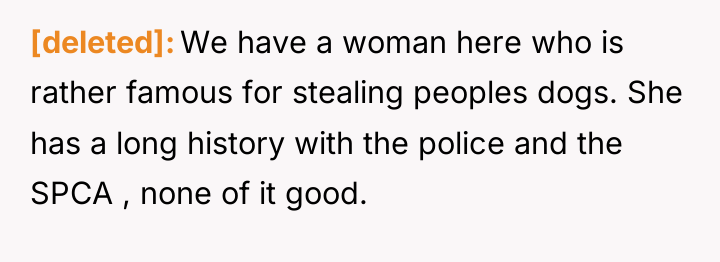 [deleted] We have a woman here who is rather famous...