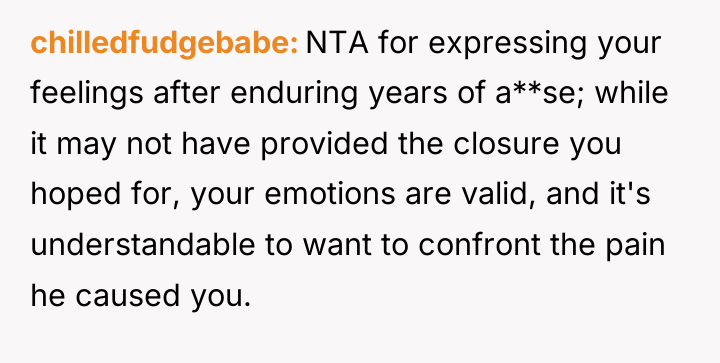 chilledfudgebabe NTA for expressing your feelings after enduring years of...