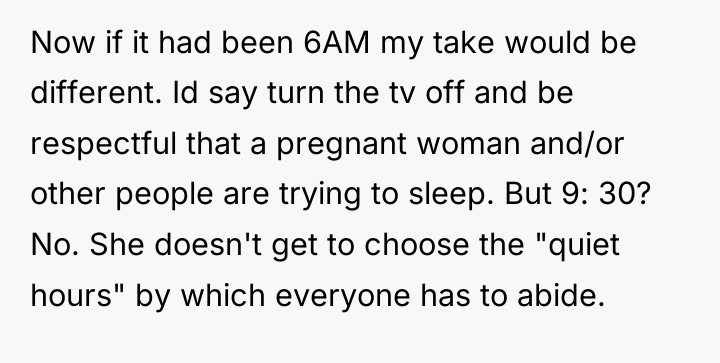 Now if it had been 6AM my take would be...