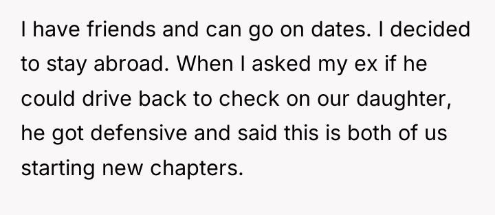 I have friends and can go on dates. I decided...