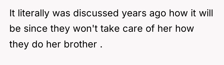 It literally was discussed years ago how it will be...
