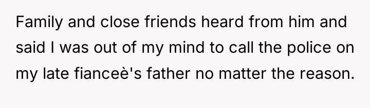 Family and close friends heard from him and said I...