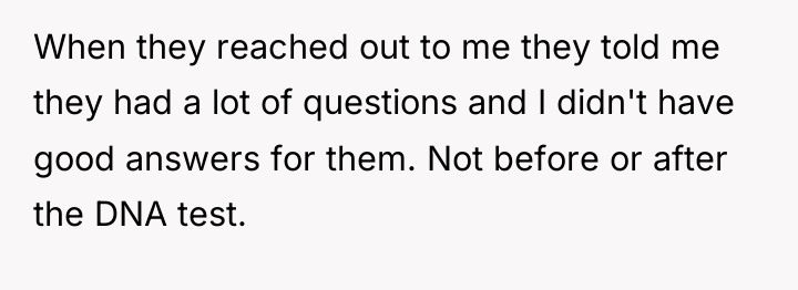 When they reached out to me they told me they...