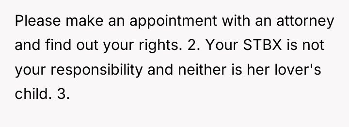 Please make an appointment with an attorney and find out...