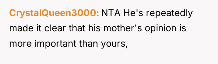 CrystalQueen3000 NTA He's repeatedly made it clear that his mother's...