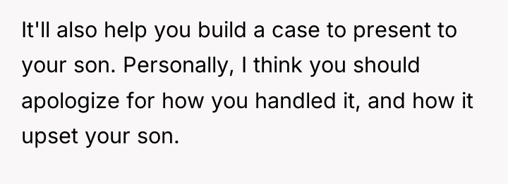 It'll also help you build a case to present to...