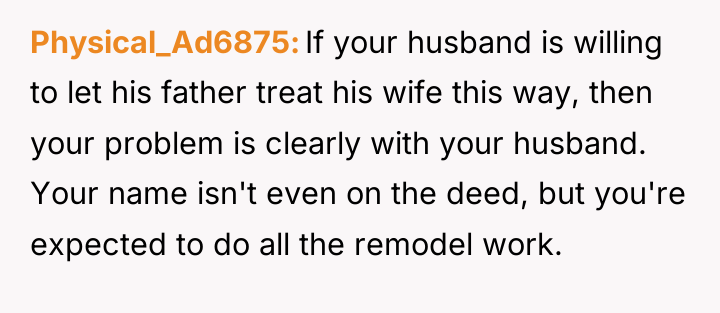 Physical_Ad6875 If your husband is willing to let his father...