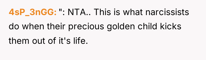 4sP_3nGG ": NTA.. This is what narcissists do when their...