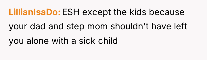 LillianIsaDo ESH except the kids because your dad and step...