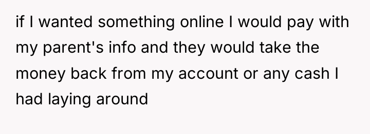 if I wanted something online I would pay with my...