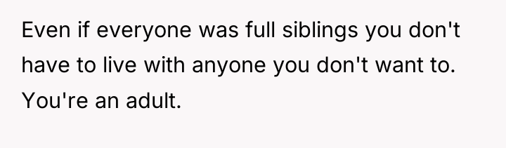 Even if everyone was full siblings you don't have to...