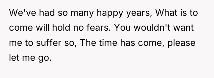 We've had so many happy years, What is to come...