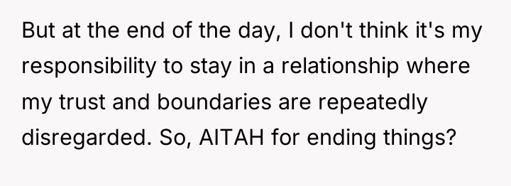 But at the end of the day, I don't think...