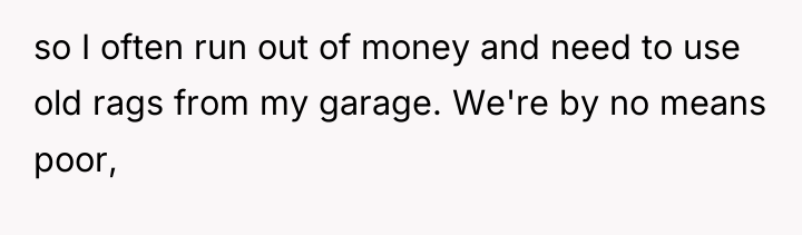 so I often run out of money and need to...