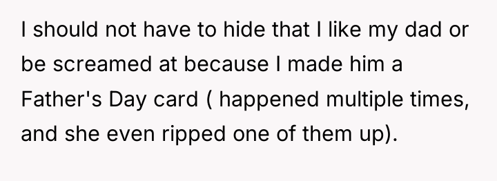 I should not have to hide that I like my...