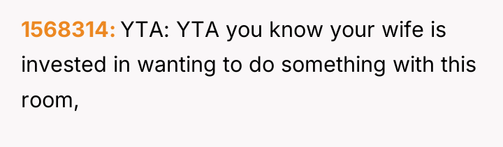 1568314 YTA: YTA you know your wife is invested in...