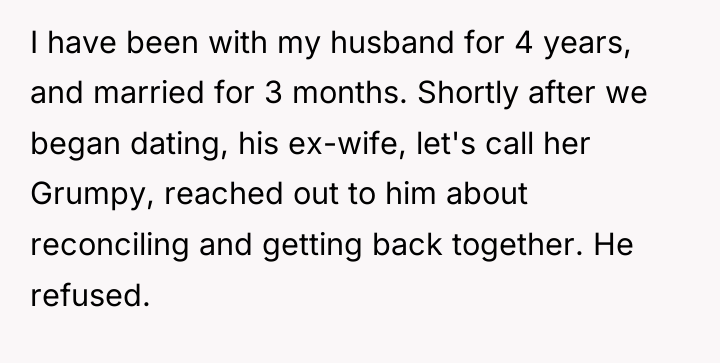 I have been with my husband for 4 years, and...
