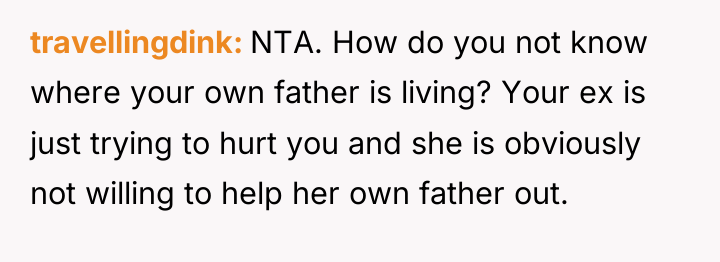 travellingdink NTA. How do you not know where your own...