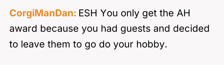 CorgiManDan ESH You only get the AH award because you...