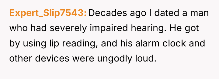 Expert_Slip7543 Decades ago I dated a man who had severely...
