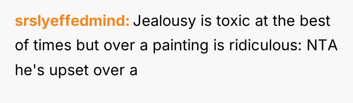 srslyeffedmind Jealousy is toxic at the best of times but...