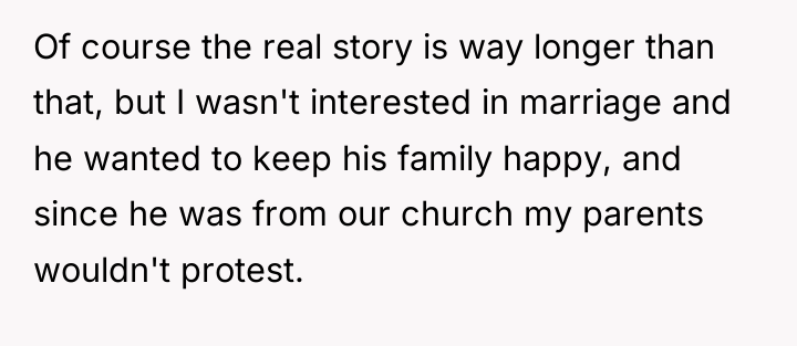 Of course the real story is way longer than that,...