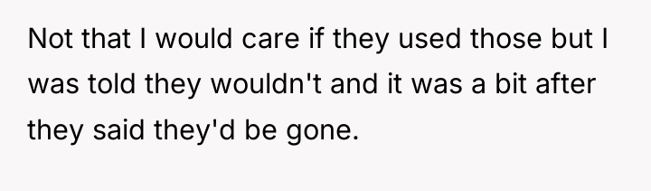 Not that I would care if they used those but...