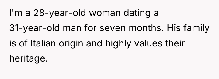 I'm a 28-year-old woman dating a 31-year-old man for seven...