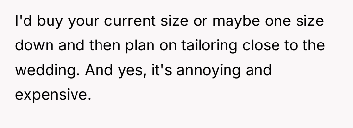 I'd buy your current size or maybe one size down...