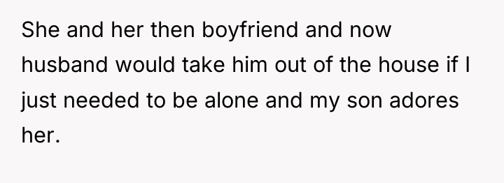 She and her then boyfriend and now husband would take...
