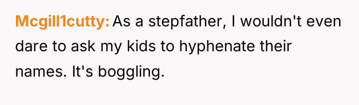 Mcgill1cutty As a stepfather, I wouldn't even dare to ask...