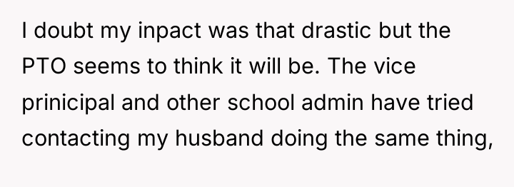 I doubt my inpact was that drastic but the PTO...