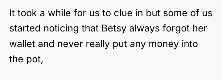 It took a while for us to clue in but...